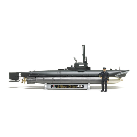 Italeri U-BOOT BIBER quick start guide