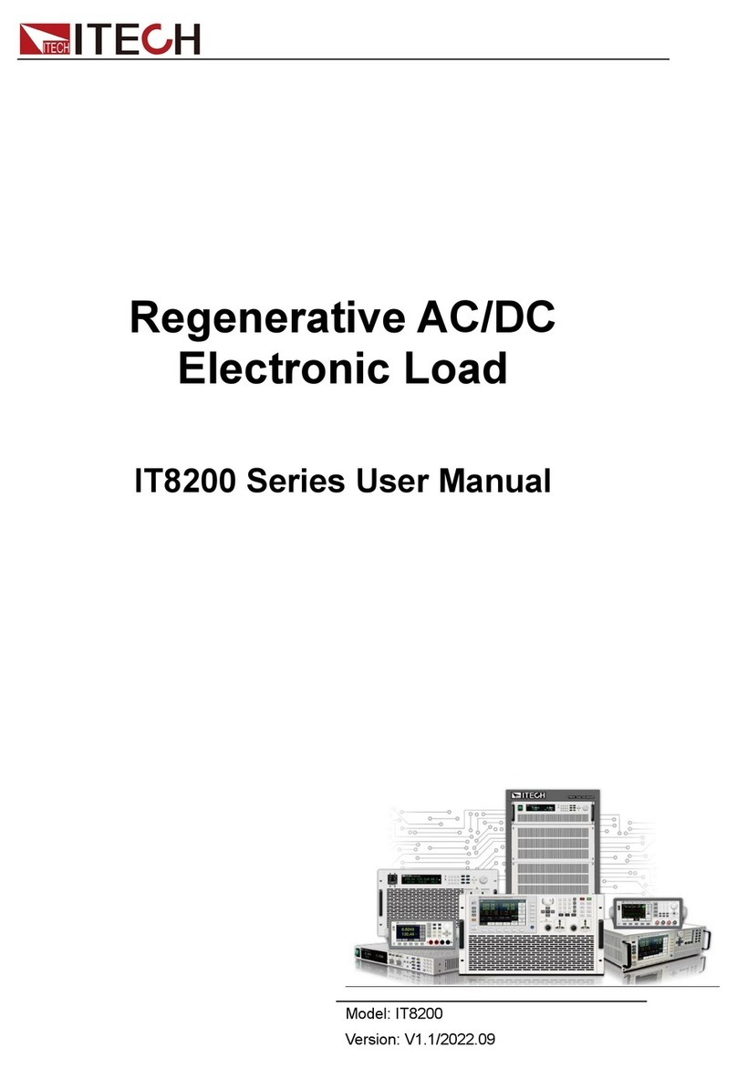 I-Tech IT8200 Series User manual