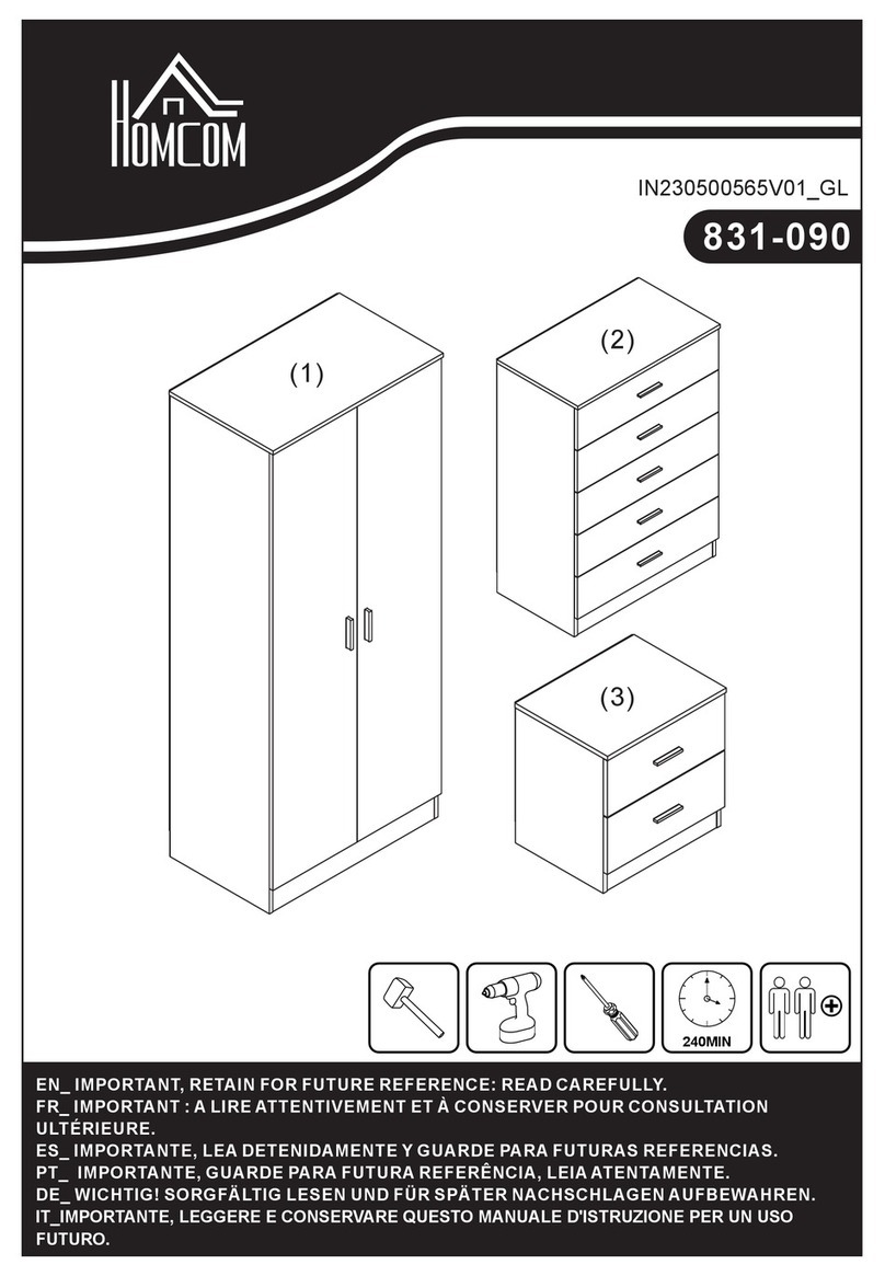 HOMCOM 831-090 manual