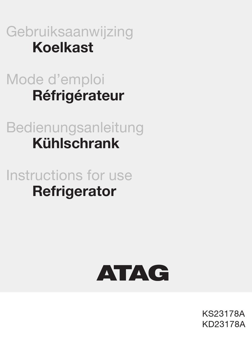 Atag KS23178A User manual