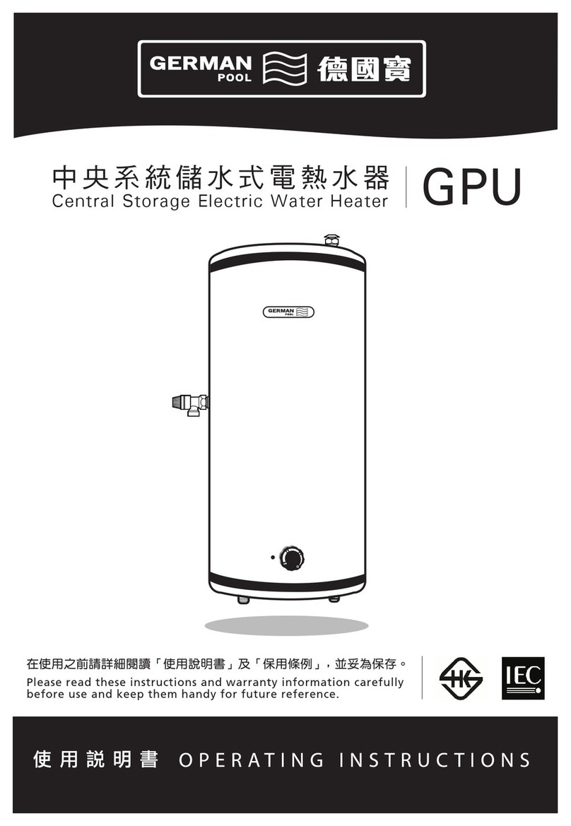 German pool GPU-3.5 operating instructions German pool GPU-3.5 operating instructions