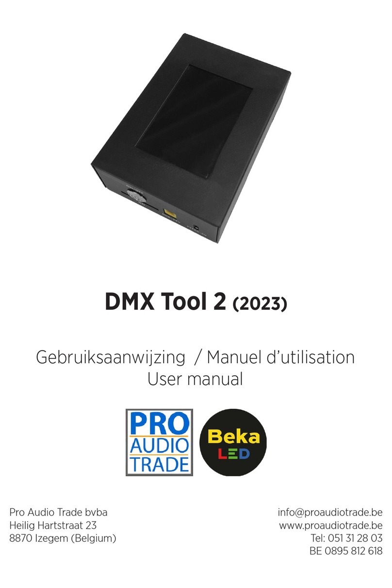 Beka LED DMX Tool 2 user manual