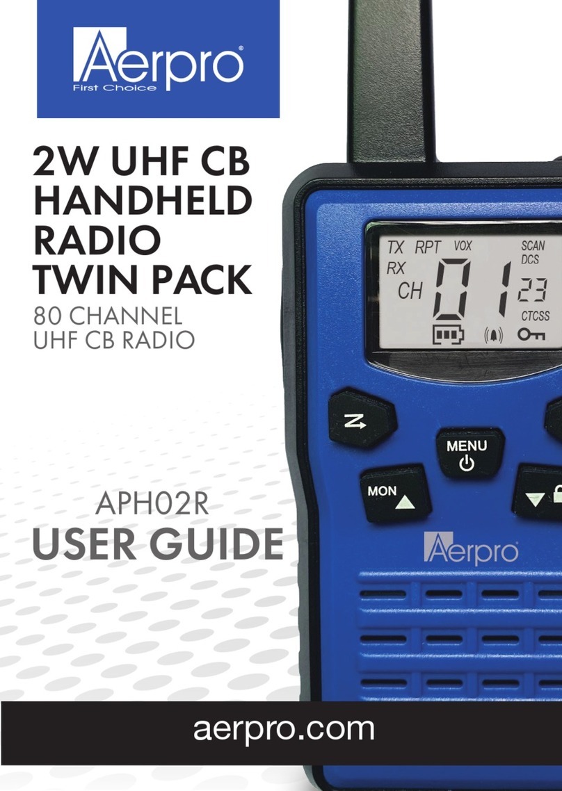 Aerpro APH02R User manual