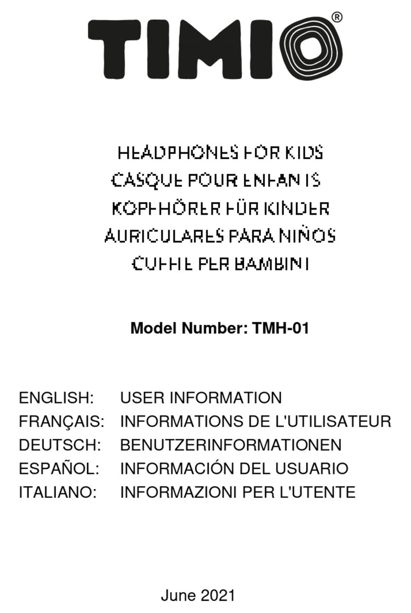 timio TMH-01 User information