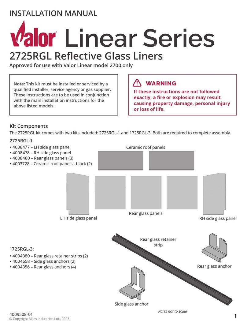 Valor LINEAR SERIES User manual