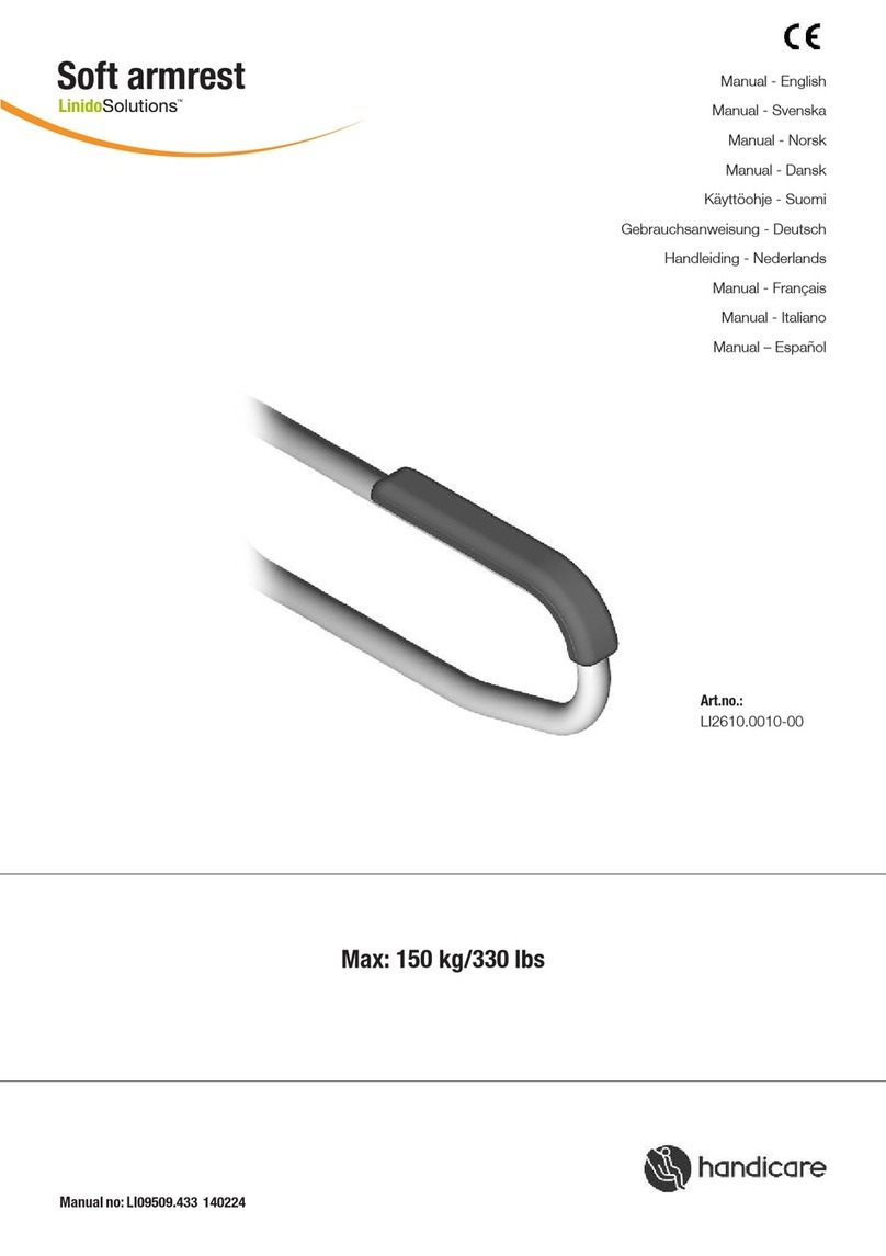 Handicare LI2610.0010-00 User manual