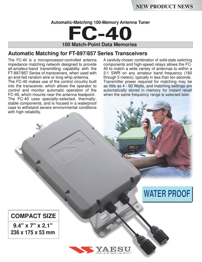 Yaesu FC-40 User manual