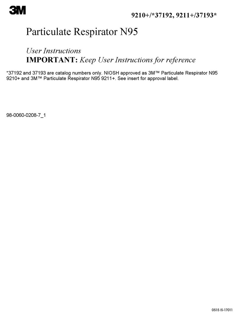 3M 9210+ User instructions