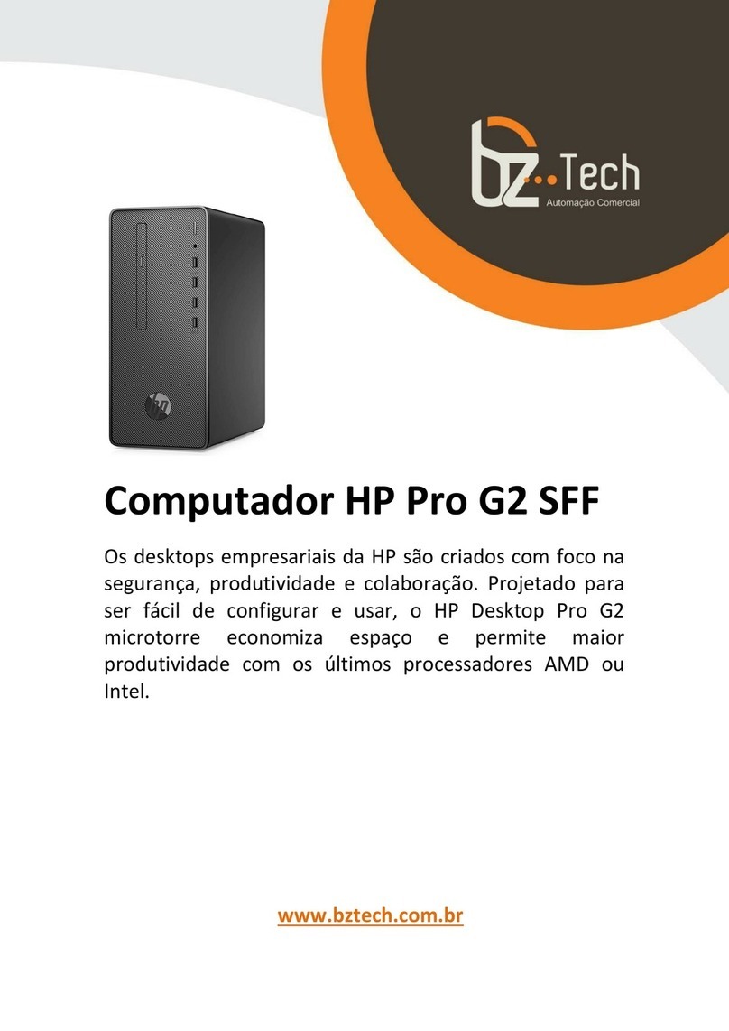 HP Pro G2 SFF User manual
