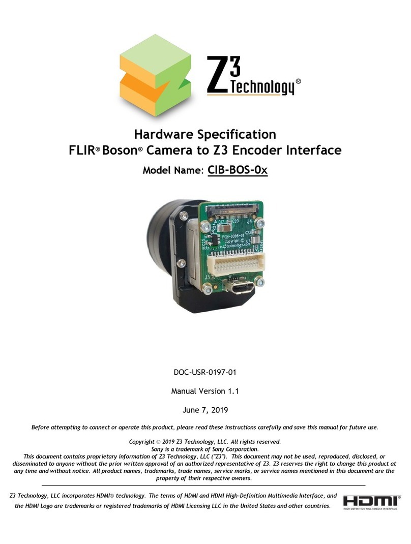 Z3 Technology CIB-BOS-0 Series Hardware specification Z3 Technology CIB-BOS-0 Series Hardware specification
