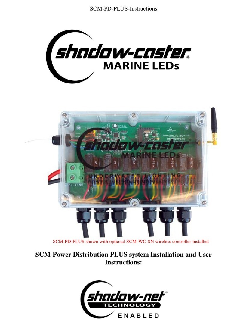 Shadow-Caster SCM-PD-PLUS User manual Shadow-Caster SCM-PD-PLUS User manual