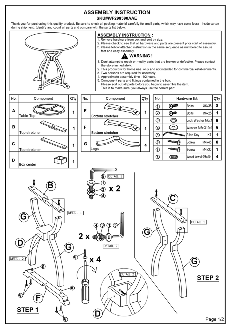 Topmax WF298390AAE Assembly instruction Topmax WF298390AAE Assembly instruction