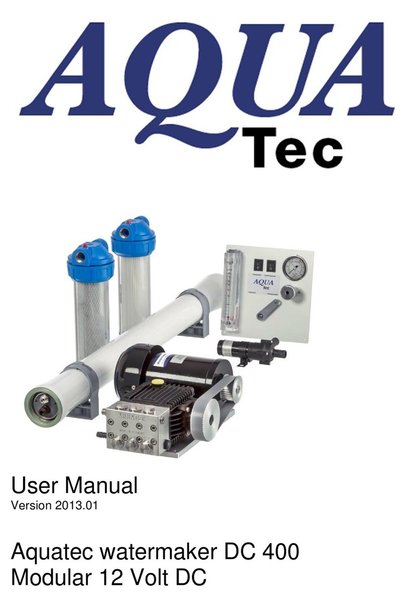Aquatec DC 400 User manual