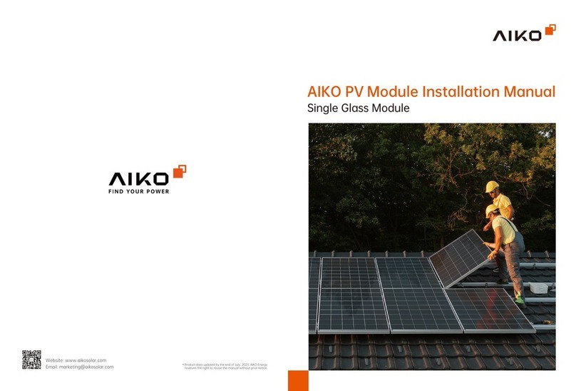 aiko AIKO-A MAH54Mw Series installation manual