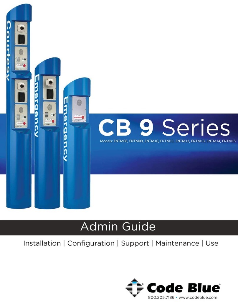 Code Blue CB 9 Series Manual