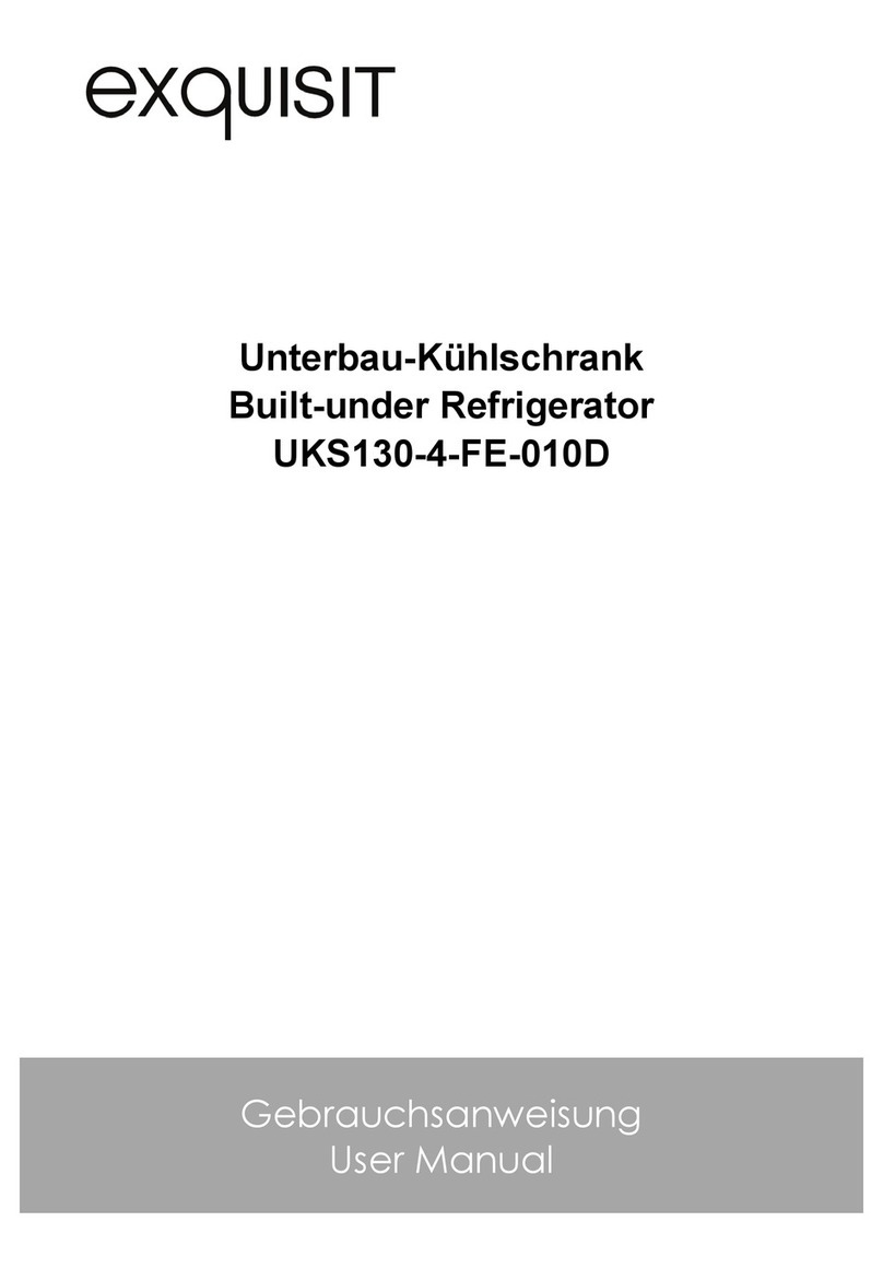 Exquisit UKS130-4-FE-010D user manual