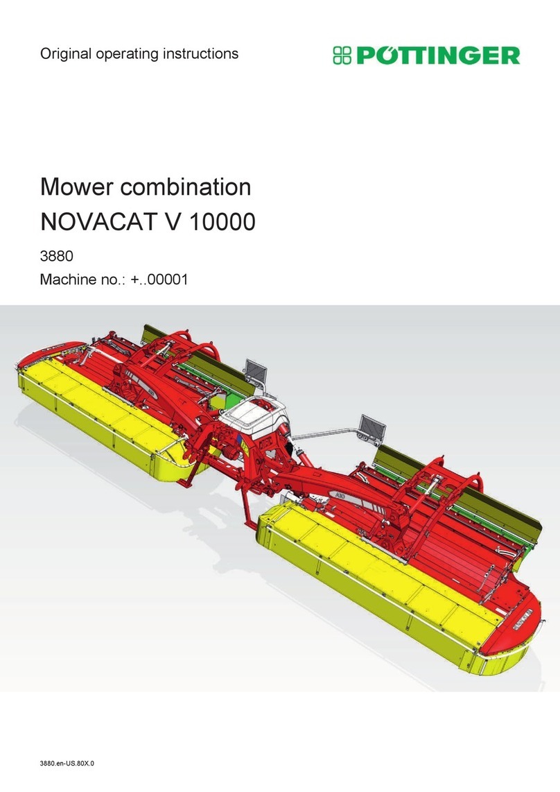 Pottinger NOVACAT V 10000 Original operating instructions