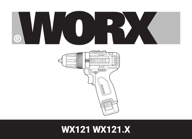 Worx WX121 Series User manual