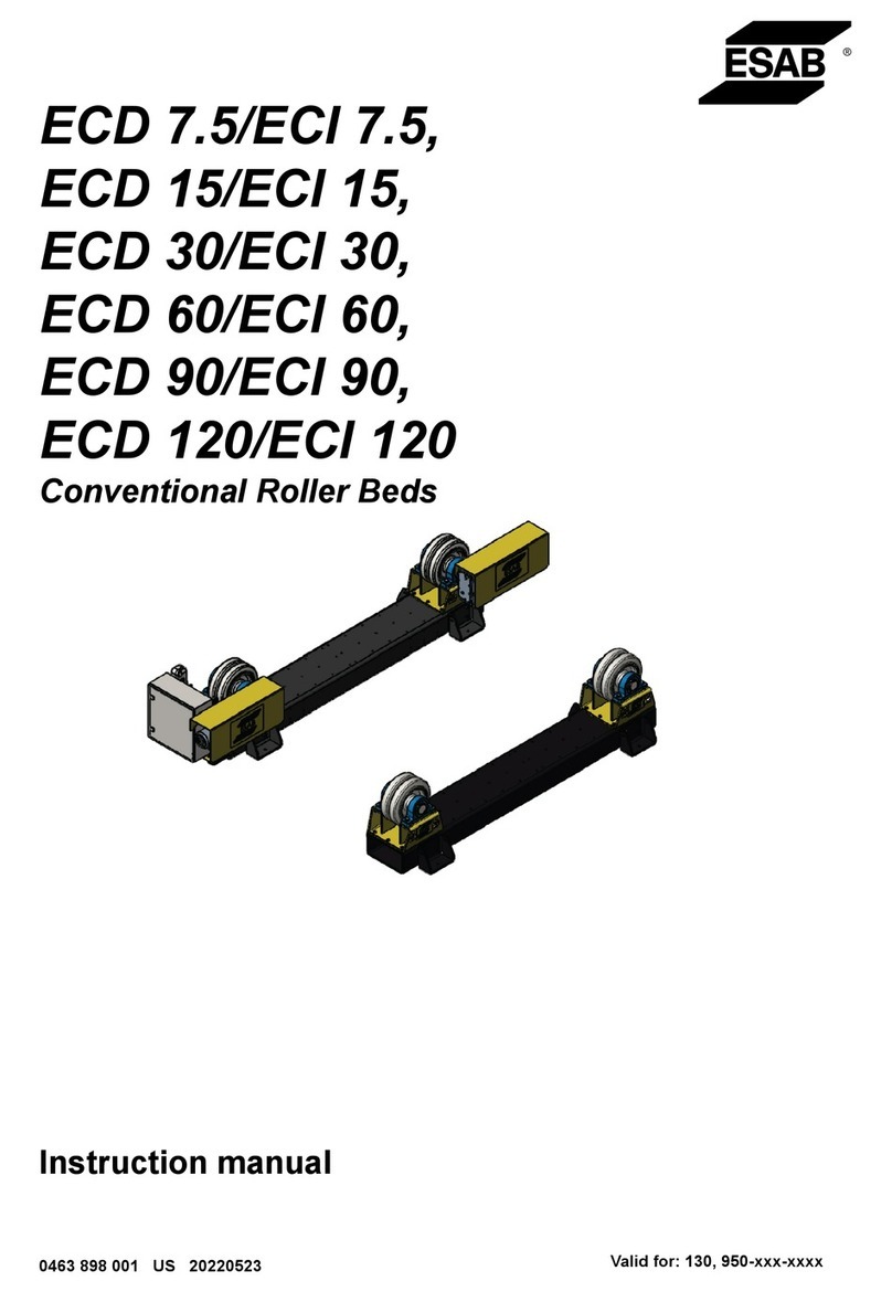 ESAB ECD 7.5 instruction manual