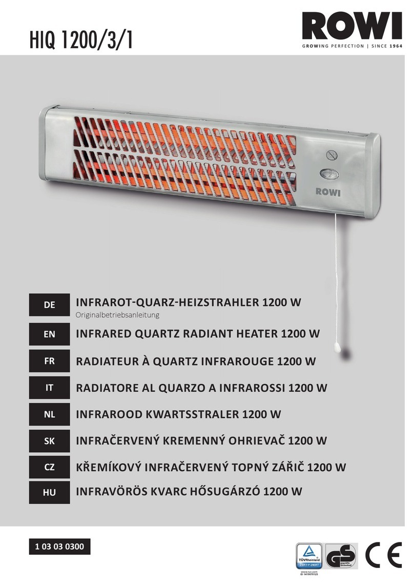 Rowi HIQ 1200/3/1 manual