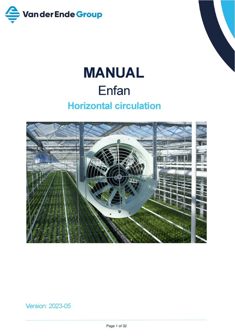 VAN DER ENDE Enfan manual