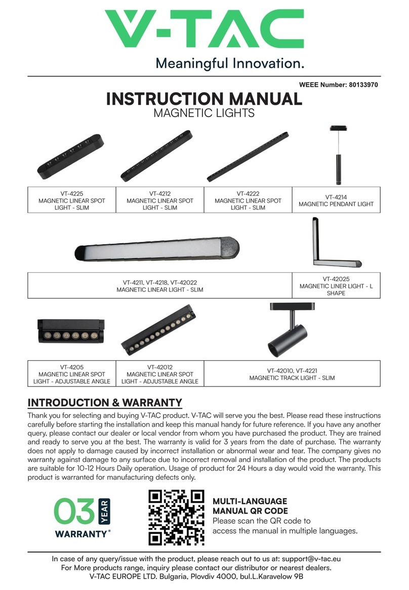 V-TAC VT-4225 instruction manual