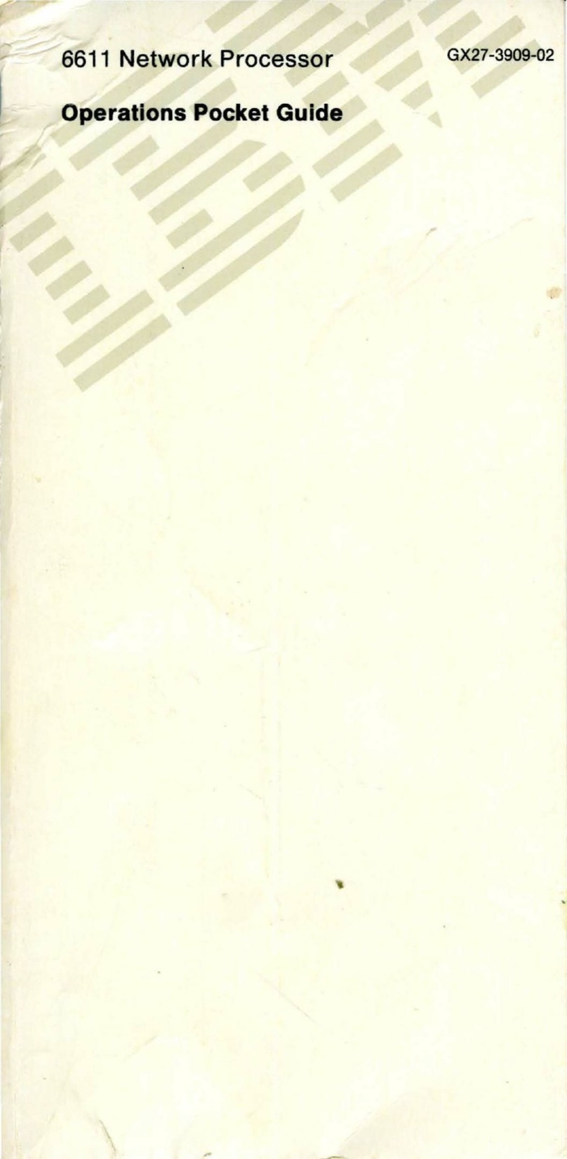 IBM 6611 User manual