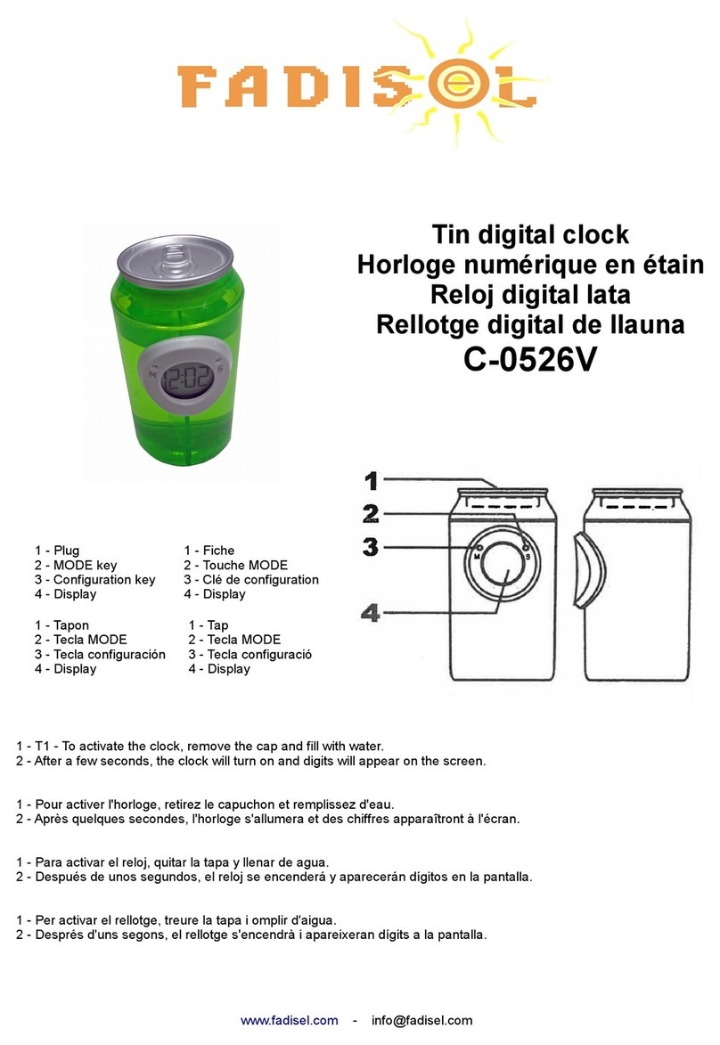 Fadisol C-0526V manual