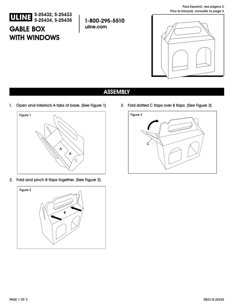 U-Line S-25432 User manual U-Line S-25432 User manual