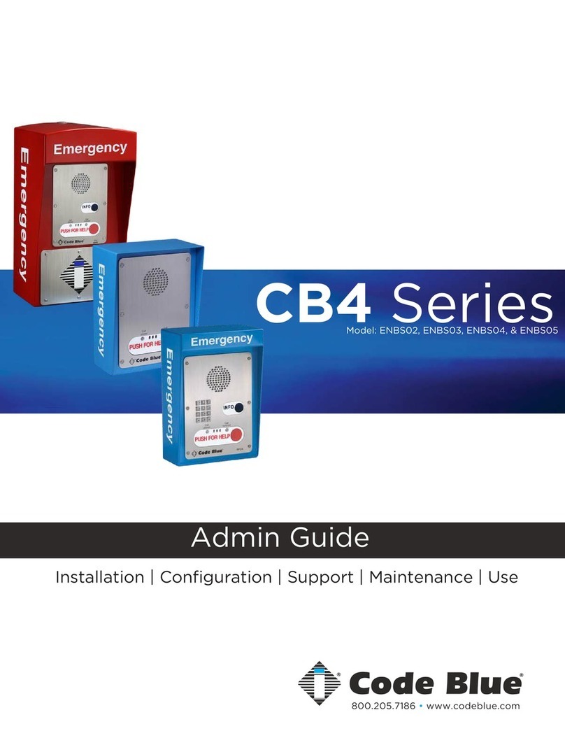 Code Blue CB 4 Series Manual