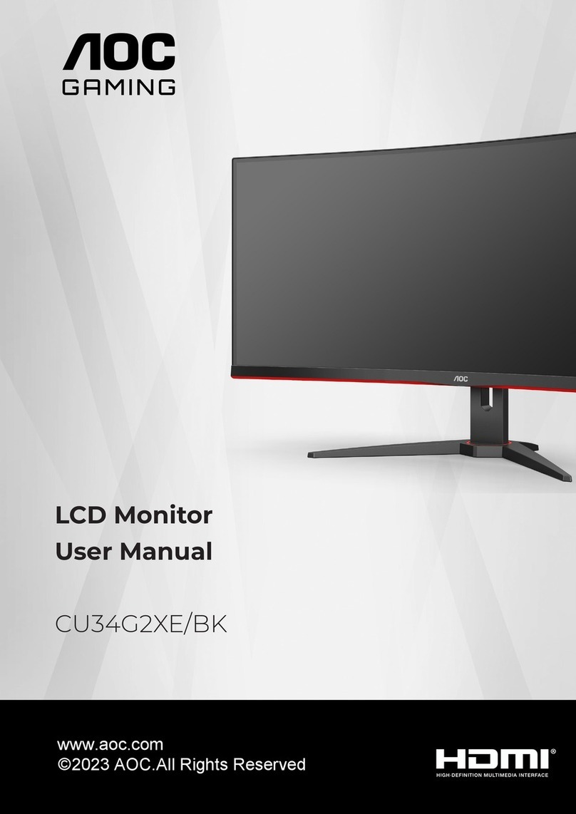 AOC CU34G2XE/BK User manual