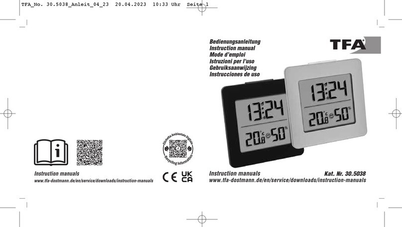 TFA 30.5038 User manual
