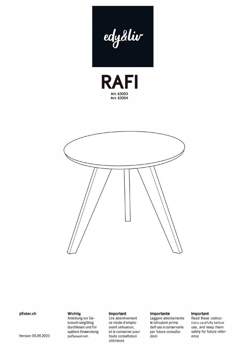 Pfister ady&liv RAFI 63003 manual