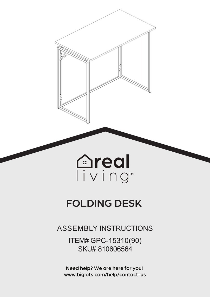real living GPC-15310(90) Assembly instructions real living GPC-15310(90) Assembly instructions