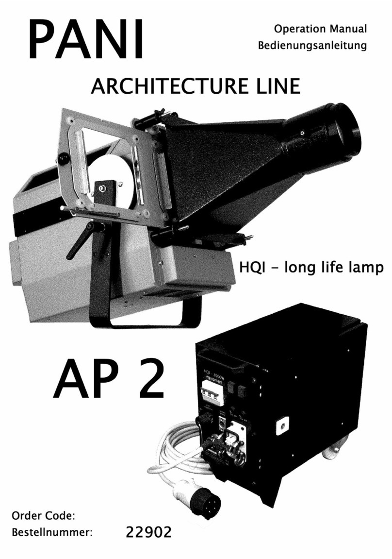Pani AP 2 Operation manual