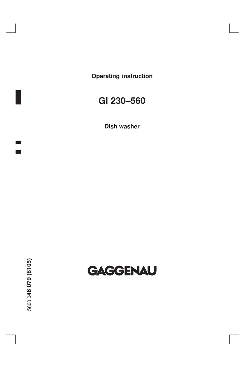 Gaggenau GI 230-560 User manual