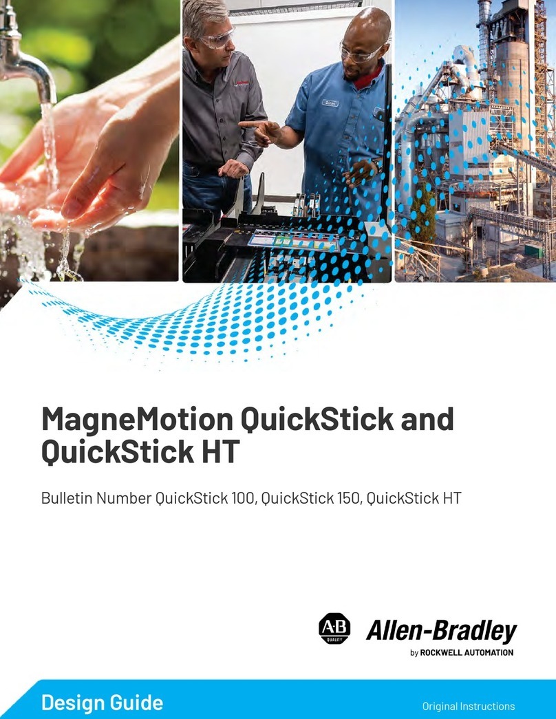 Rockwell Automation Allen-Bradley MagneMotion QuickStick Series Design guide