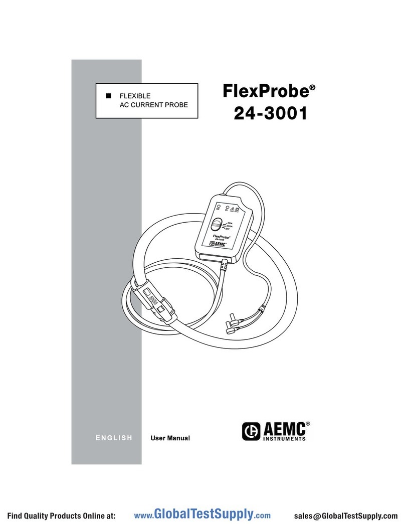 AEMC instruments FlexProbe 24-3001 User manual AEMC instruments FlexProbe 24-3001 User manual