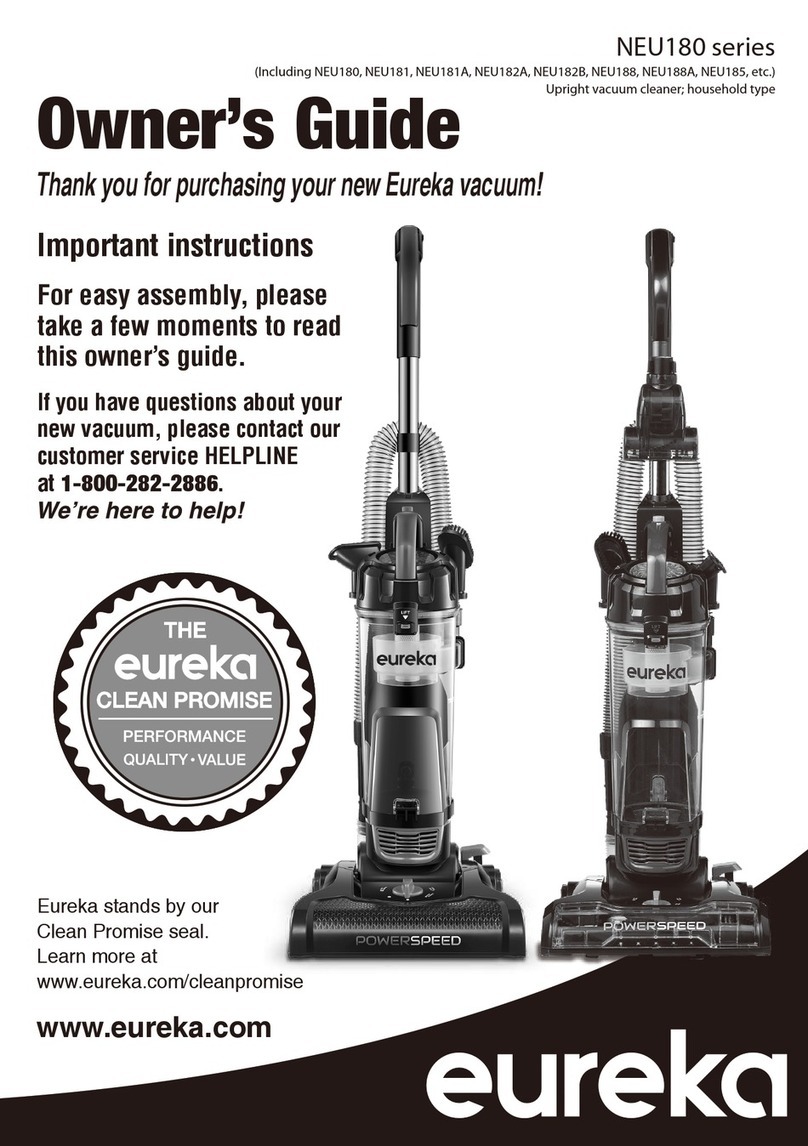 Eureka NEU185 User manual