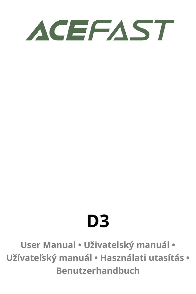 ACEFAST MG3 user manual