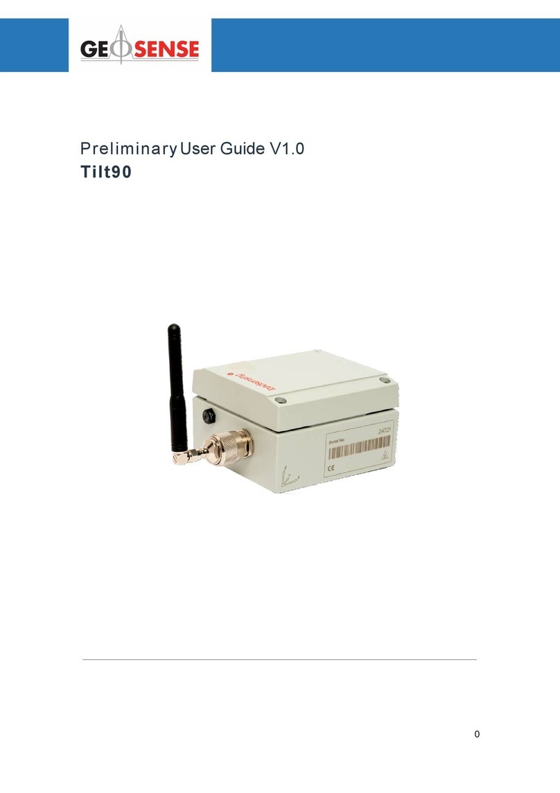 Geosense Laser Tilt90 User manual