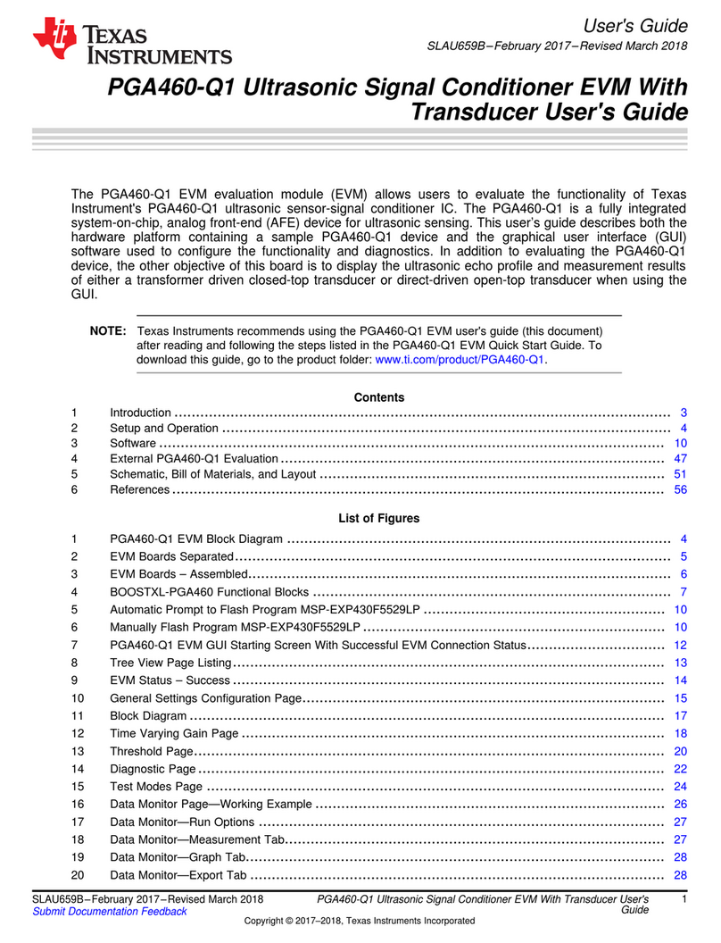 Texas Instruments PGA460-Q1 user guide