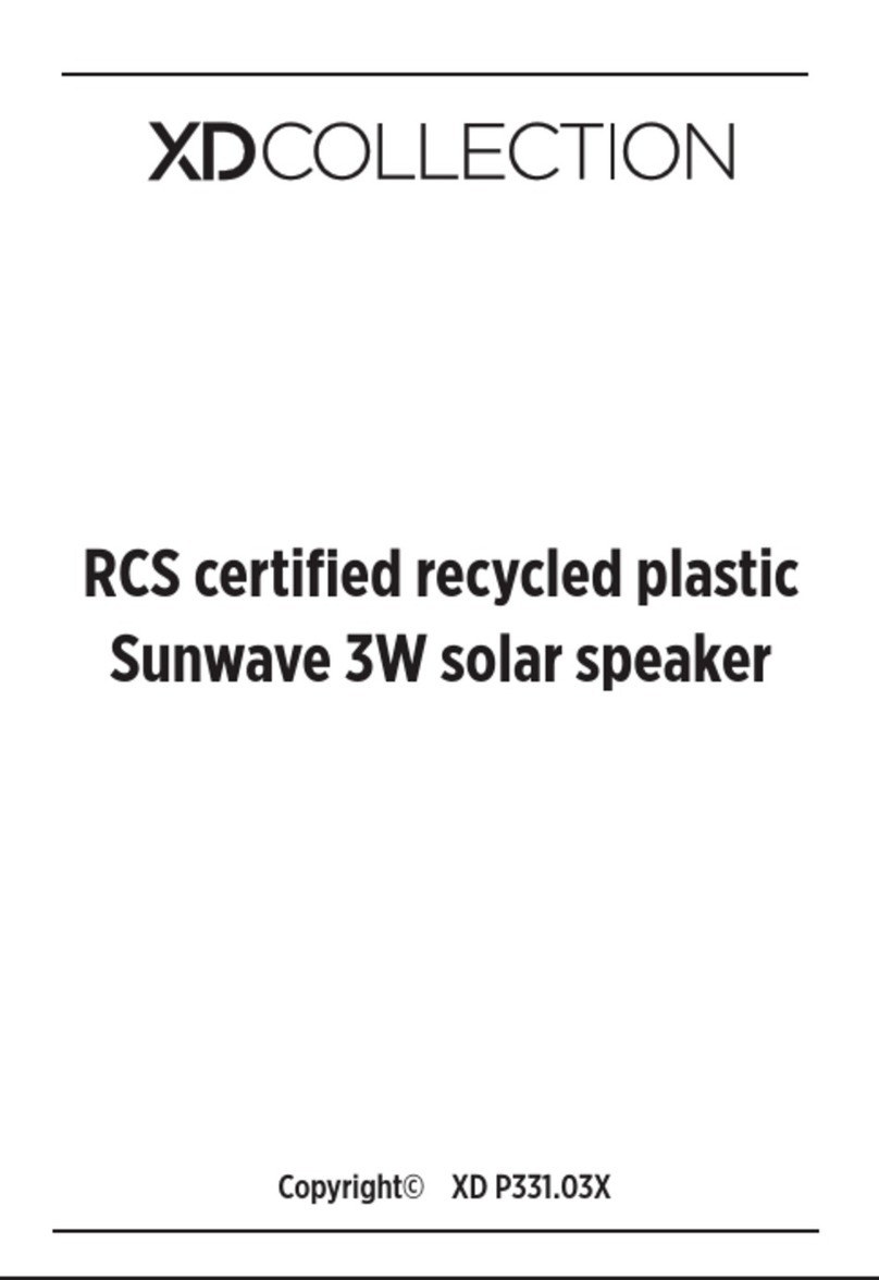 XD COLLECTION RCS XD P331.03 Series User manual