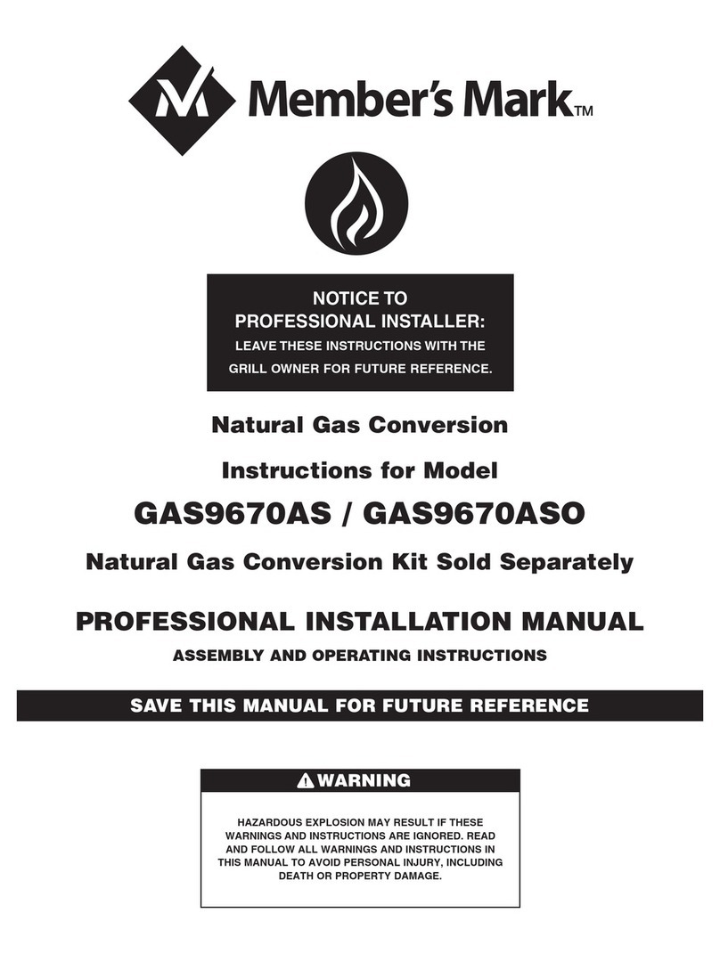 Members Mark GAS9670ASO instructions