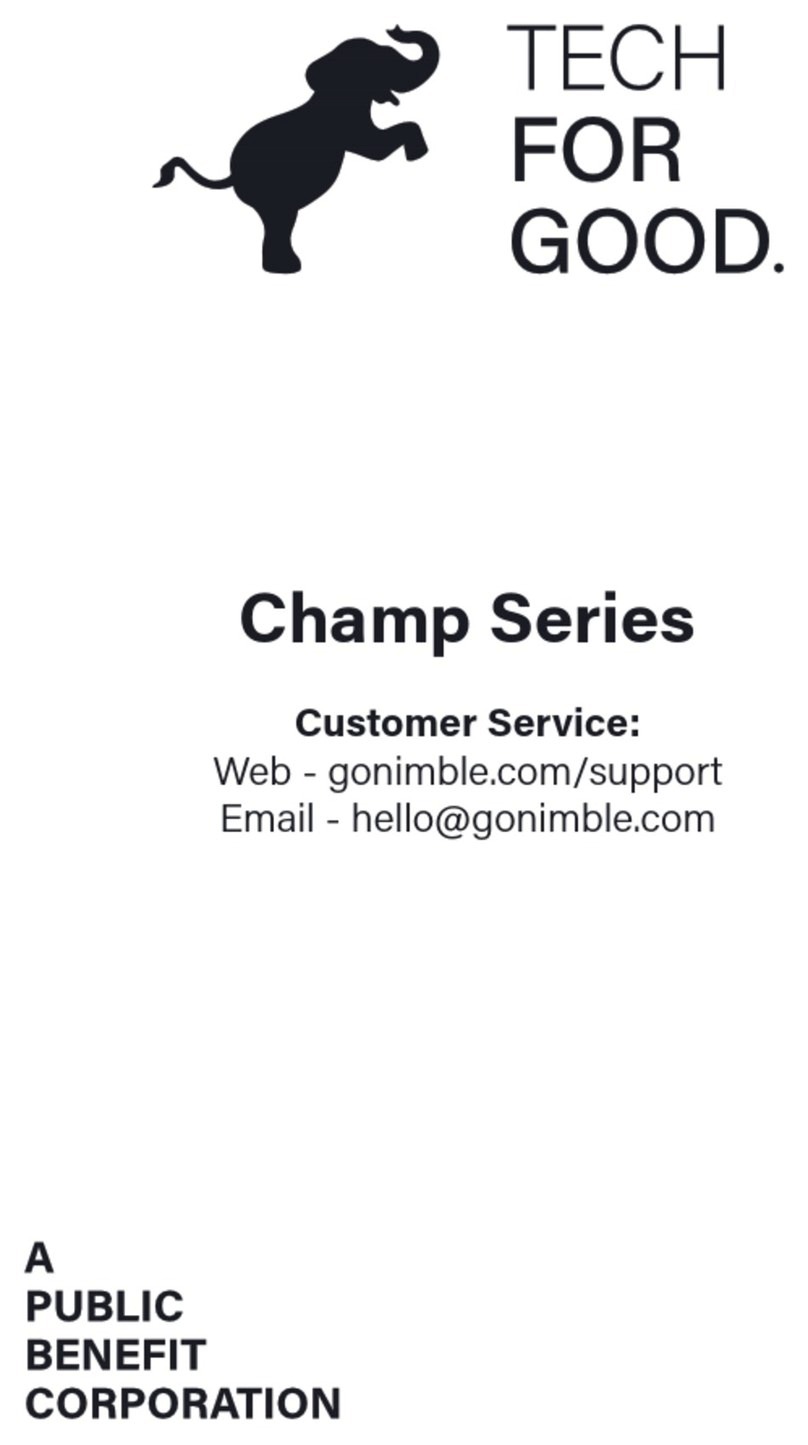 nimble Champ Series manual