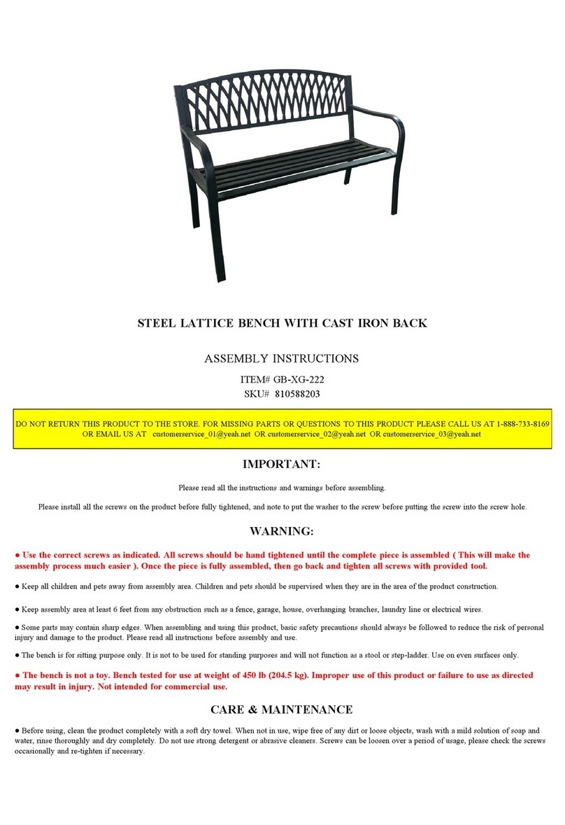 real living GB-XG-222 Assembly instructions