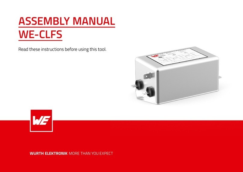 We WE-CLFS Assembly manual