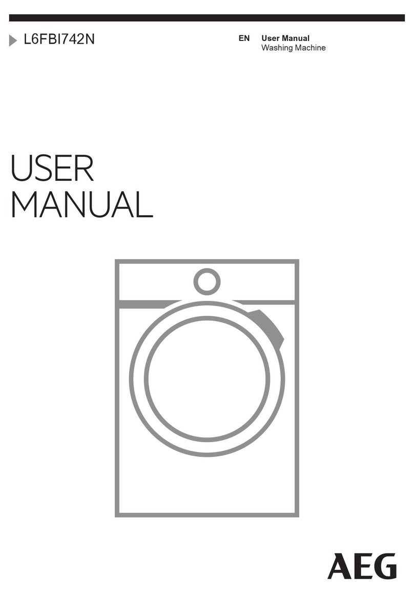 AEG L6FBI742N User manual