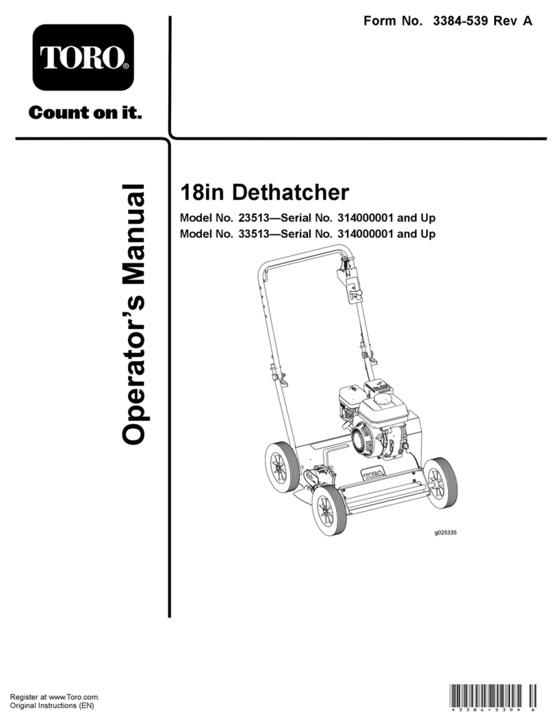 Toro 23513 Operator's manual