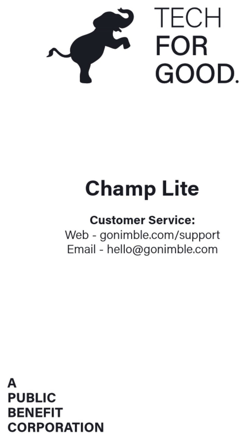 nimble Champ Lite manual